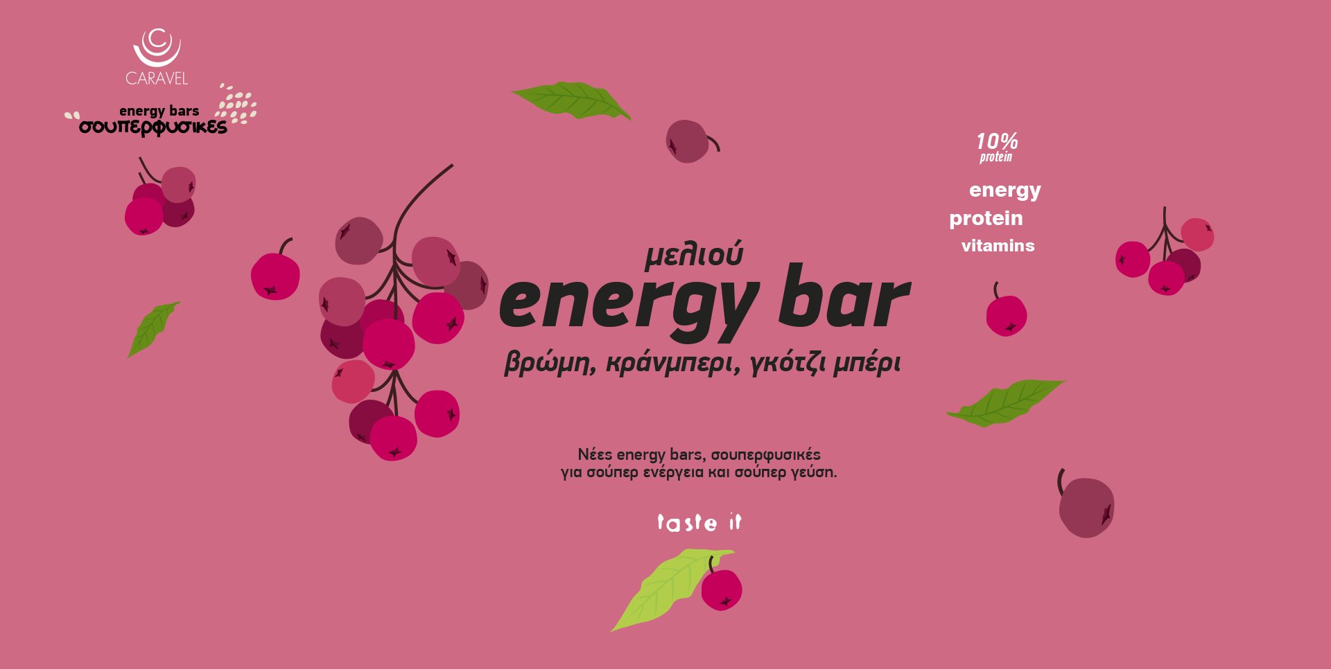energy bar honey